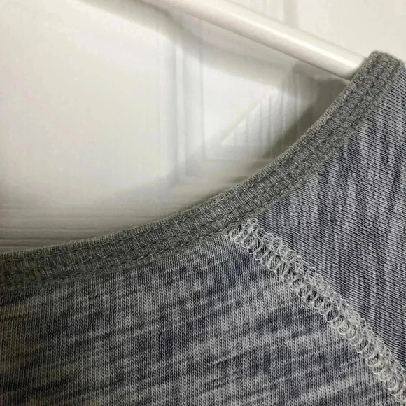 Joe Fresh Shirt 3/4 Sleeves Grey Size Extra Small - Picture 16 of 16